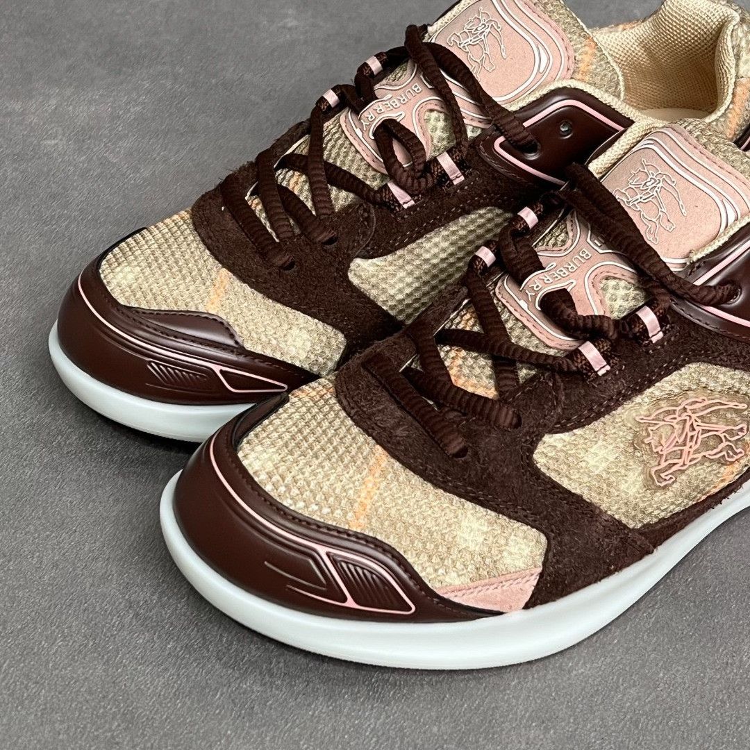 Burberry Burberry Casual Brown Lowtop Sneakers 6 Men Size US 6 / EU 39 - 6 Thumbnail