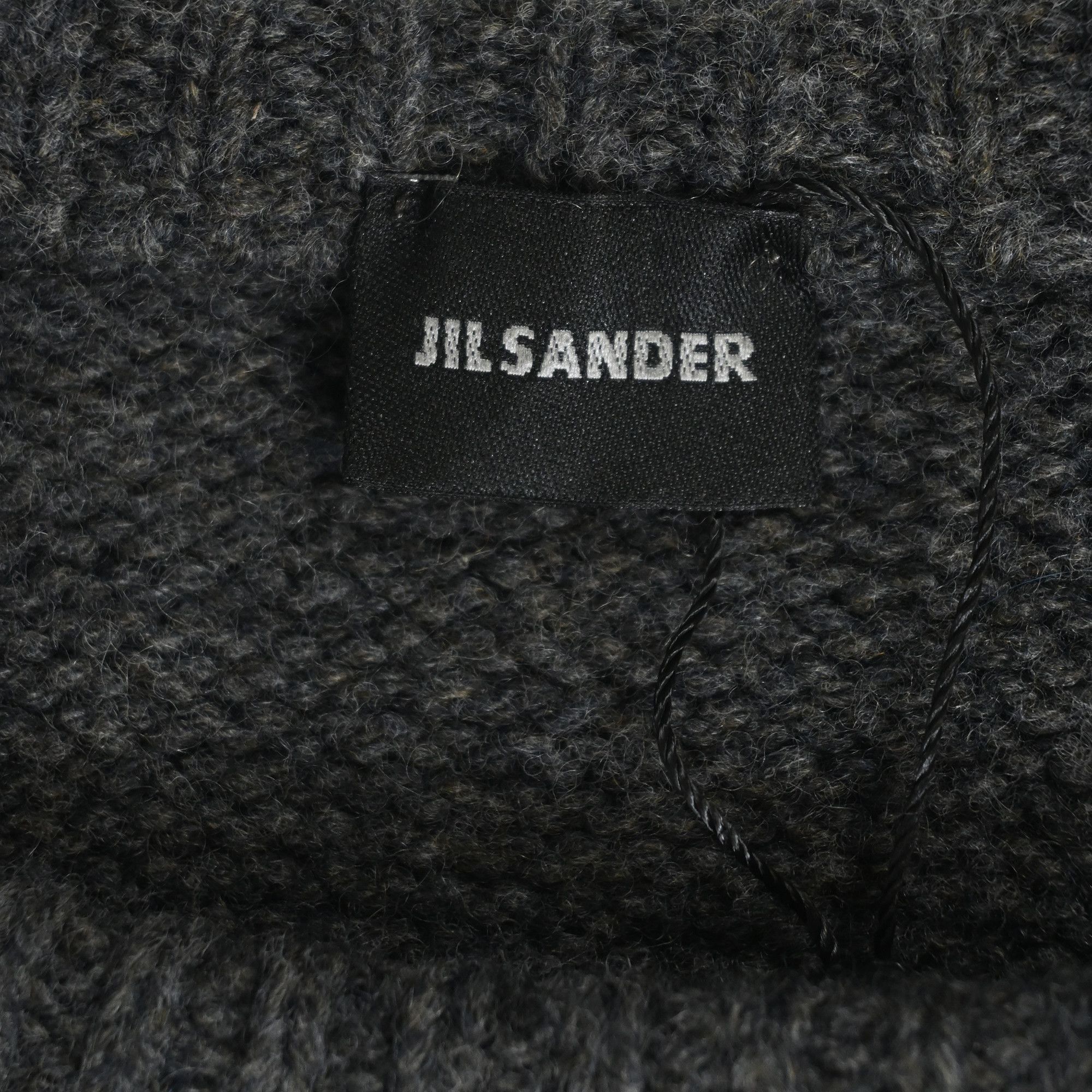 Jil Sander Jil Sander Knitted Chest Pattern Detail Crewneck Sweater in Size US XXL / EU 58 / 5 - 4 Thumbnail