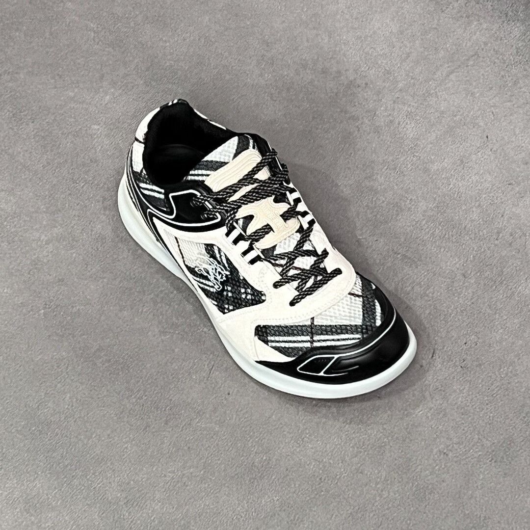 Burberry Burberry Casual Plaid Multi Lowtop Sneakers 8 Men Size US 8 / EU 41 - 5 Thumbnail