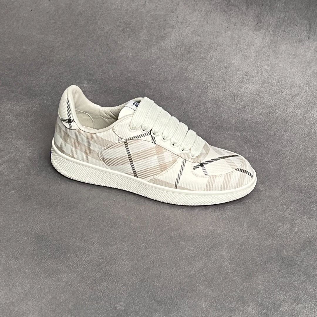 Burberry Burberry Casual Plaid Multi Lowtop Sneakers us_5 Women Size US 5 / IT 35 - 4 Thumbnail