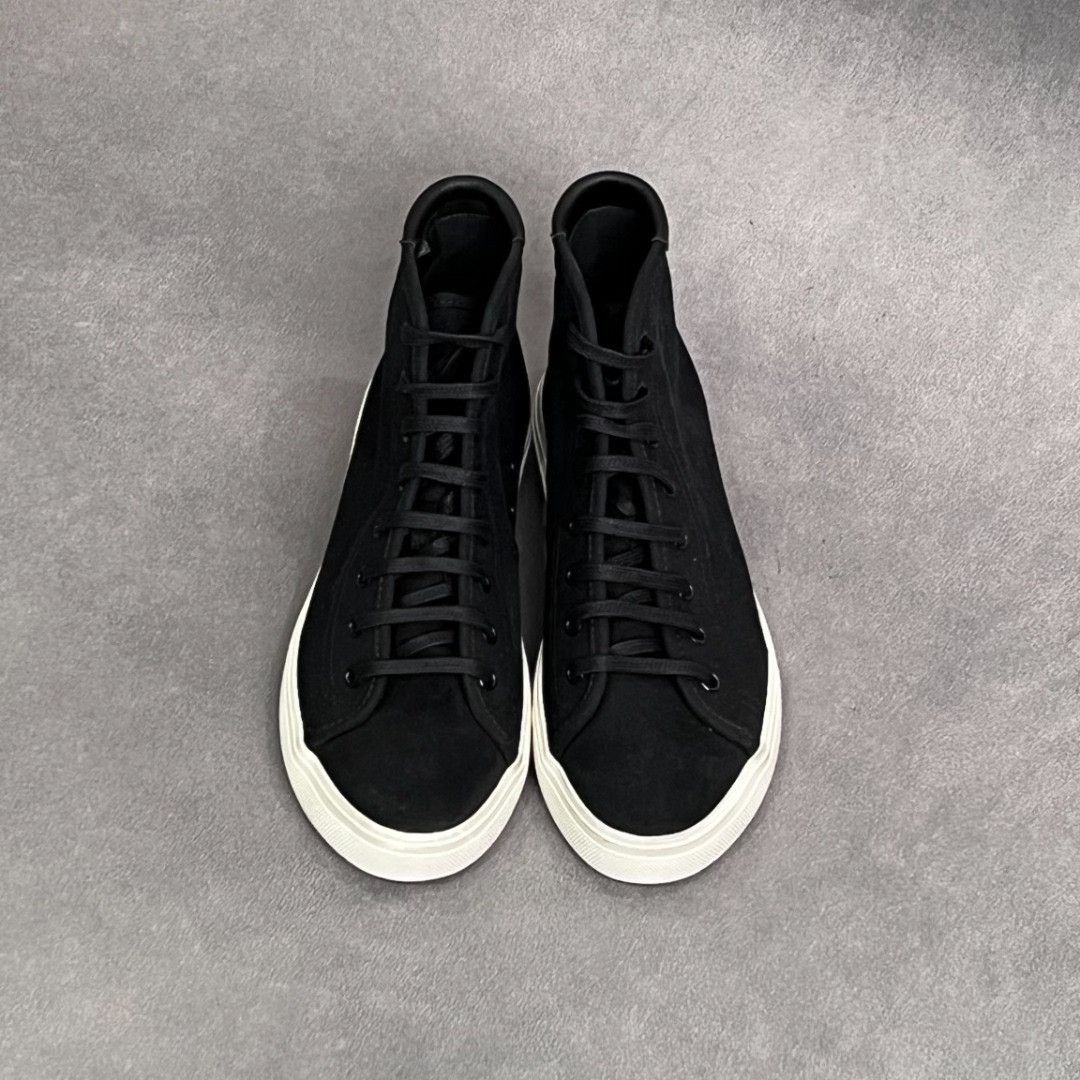 Saint Laurent Paris Saint Laurent Paris Casual Black Hitop Sneakers 7 Men Size US 7 / EU 40 - 7 Thumbnail