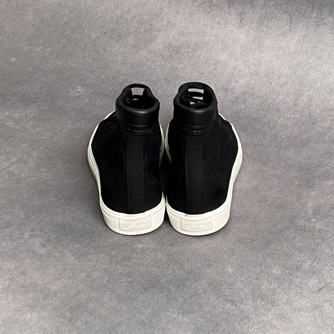 Saint Laurent Paris Saint Laurent Paris Casual Black Hitop Sneakers 7 Men Size US 7 / EU 40 - 8 Thumbnail