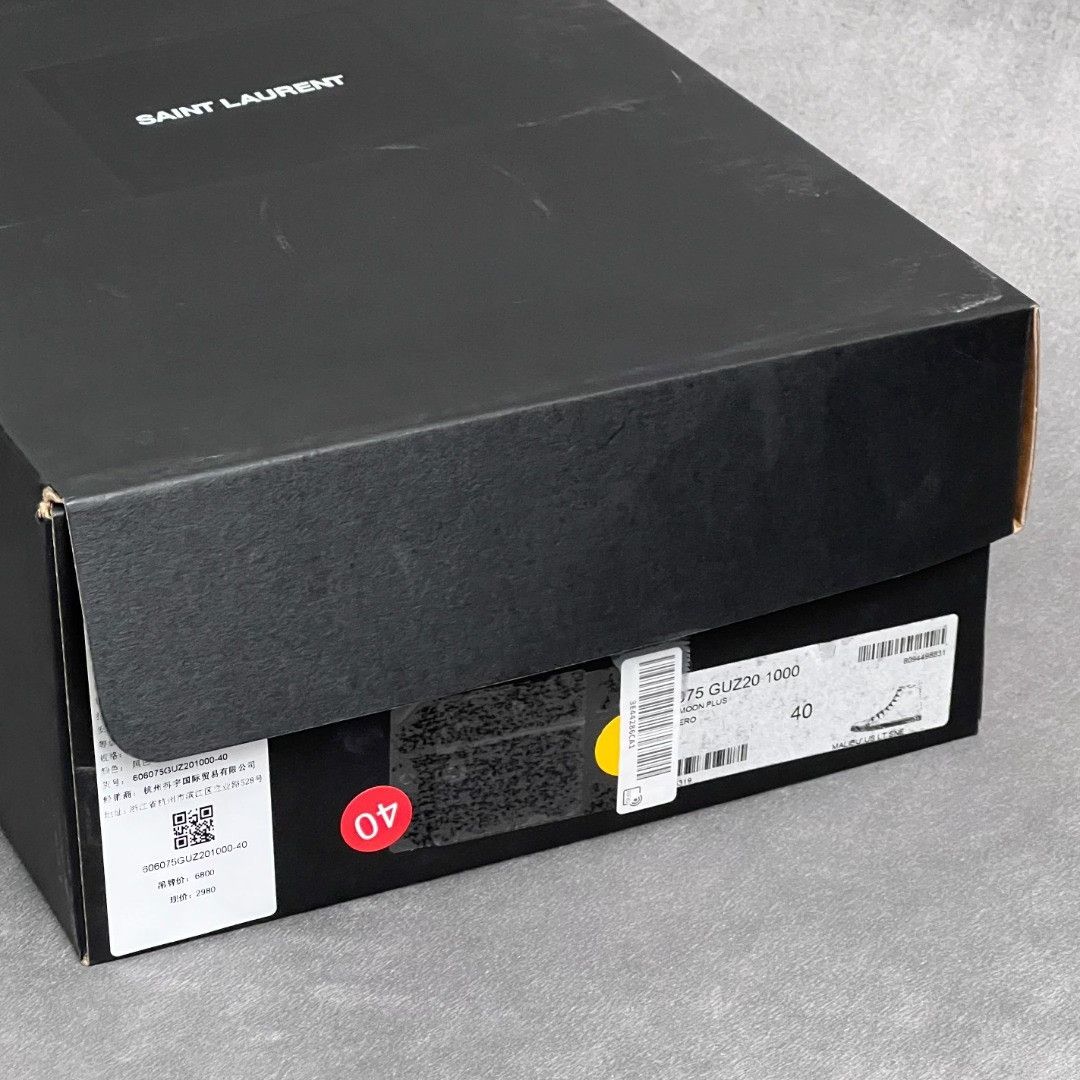 Saint Laurent Paris Saint Laurent Paris Casual Black Hitop Sneakers 7 Men Size US 7 / EU 40 - 9 Thumbnail