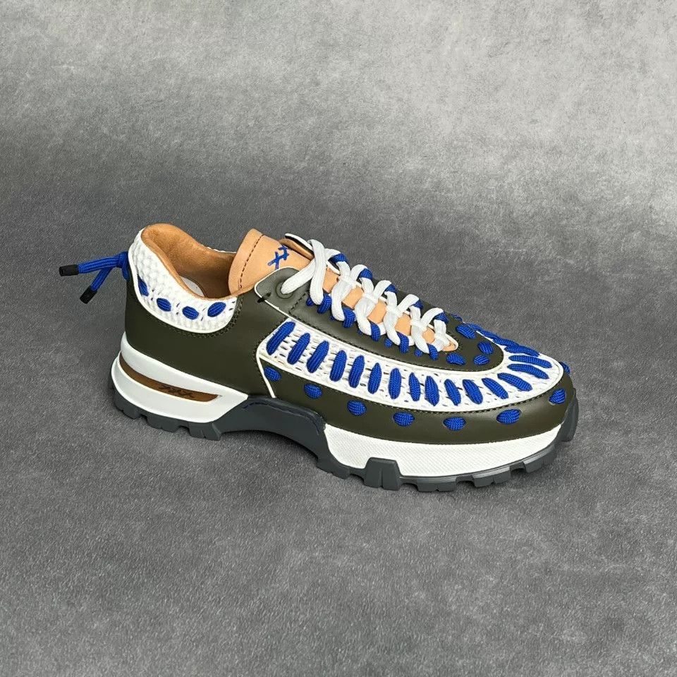 Ermenegildo Zegna Ermenegildo Zegna Multi Lowtop Sneakers 6.5 Men Size US 6.5 / EU 39-40 - 5 Thumbnail