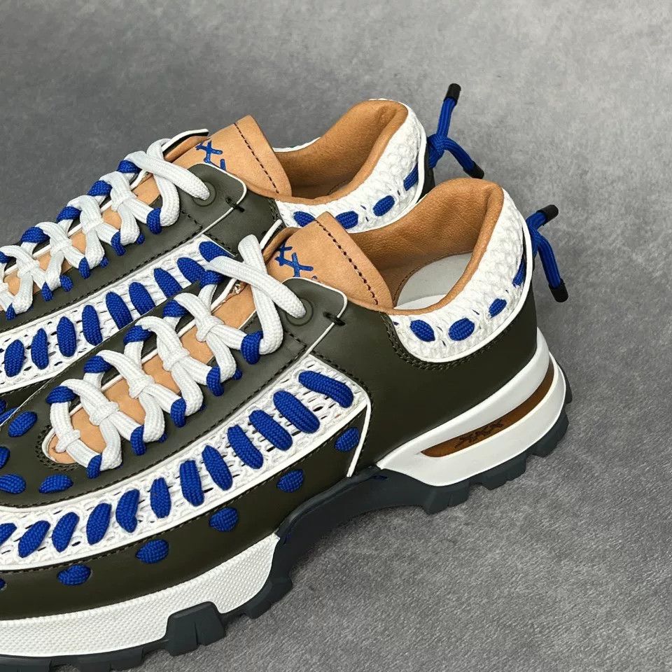 Ermenegildo Zegna Ermenegildo Zegna Multi Lowtop Sneakers 6.5 Men Size US 6.5 / EU 39-40 - 3 Thumbnail