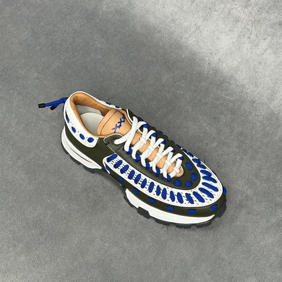 Ermenegildo Zegna Ermenegildo Zegna Multi Lowtop Sneakers 6.5 Men Size US 6.5 / EU 39-40 - 6 Thumbnail