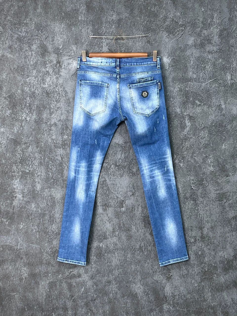 Philipp Plein Philipp Plein Denim Cotton Blue Denim Jeans 32 Men Size US 32 / EU 48 - 2 Thumbnail