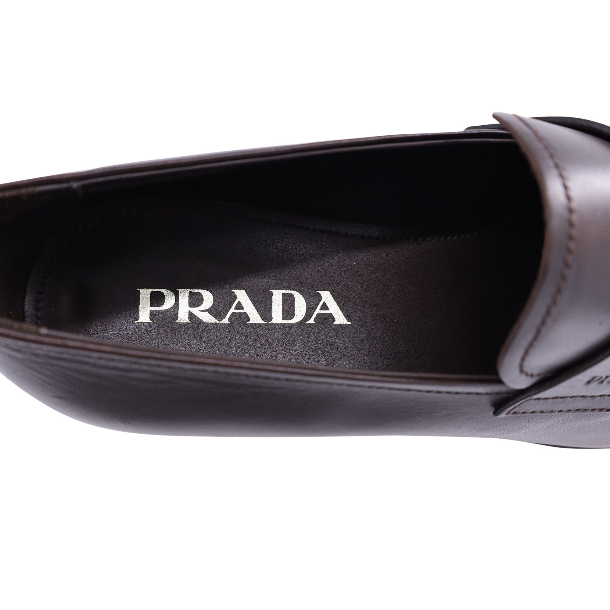 Prada Prada Loafer in Brown Leather Size US 6.5 / EU 39-40 - 5 Thumbnail