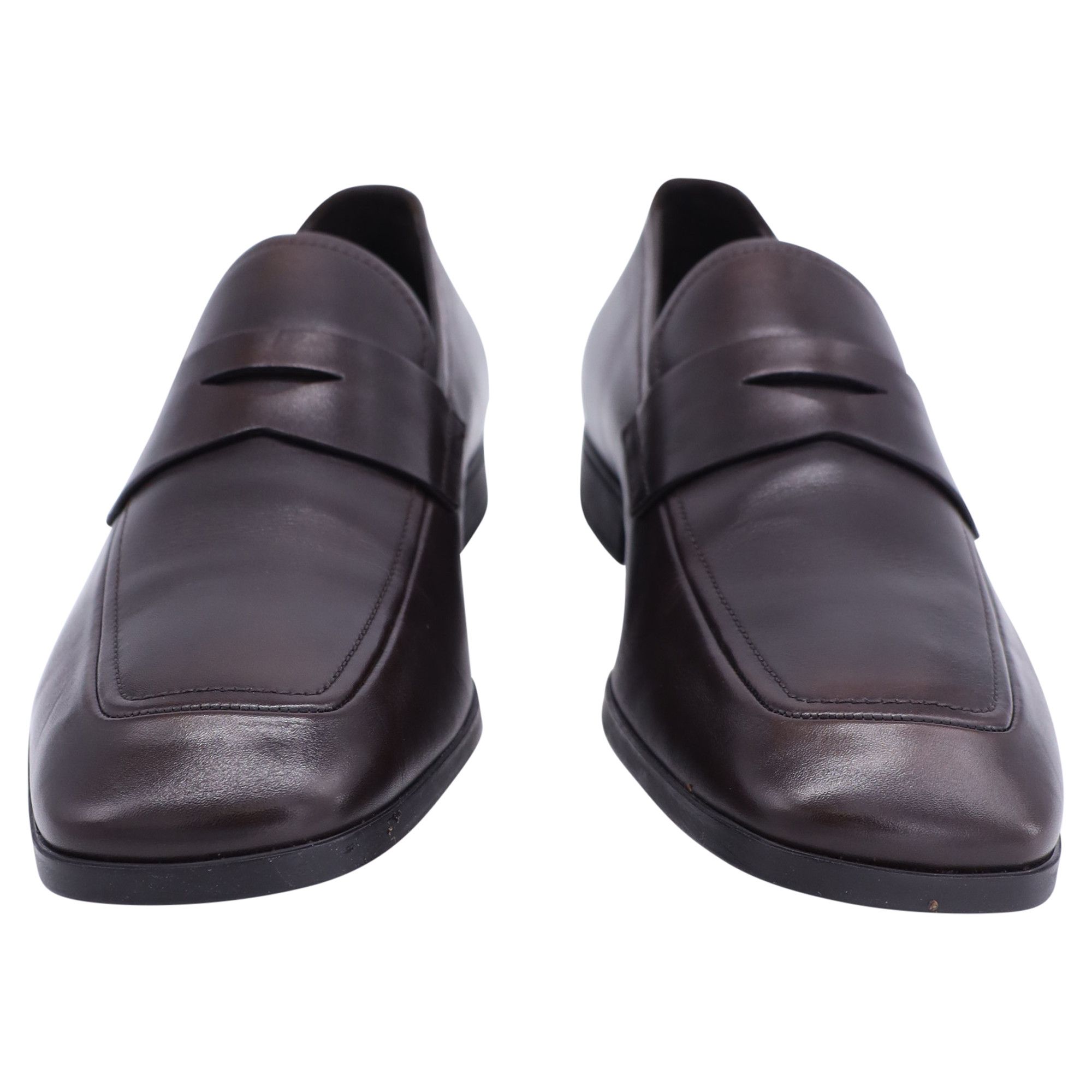 Prada Prada Loafer in Brown Leather Size US 6.5 / EU 39-40 - 3 Thumbnail