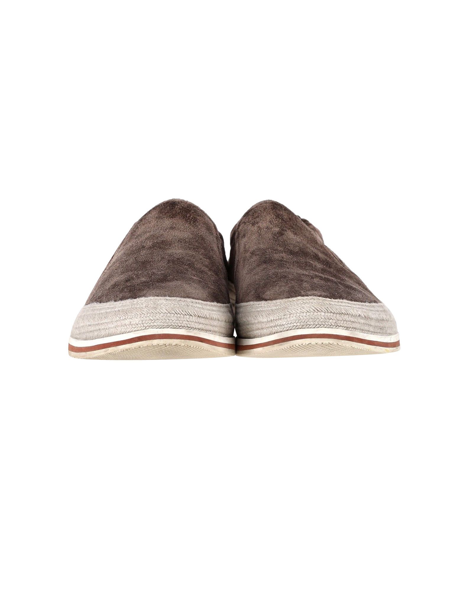 Prada Prada Sport Espadrille Sneakers in Brown Suede Size US 8 / EU 41 - 2 Thumbnail