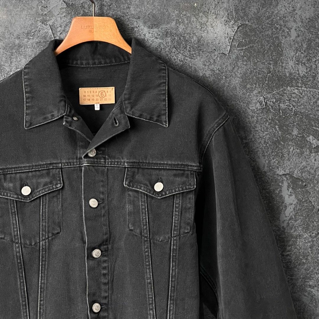 Maison Margiela Maison Margiela Denim Cotton Black Jacket M Women Size M / US 6-8 / IT 42-44 - 3 Thumbnail