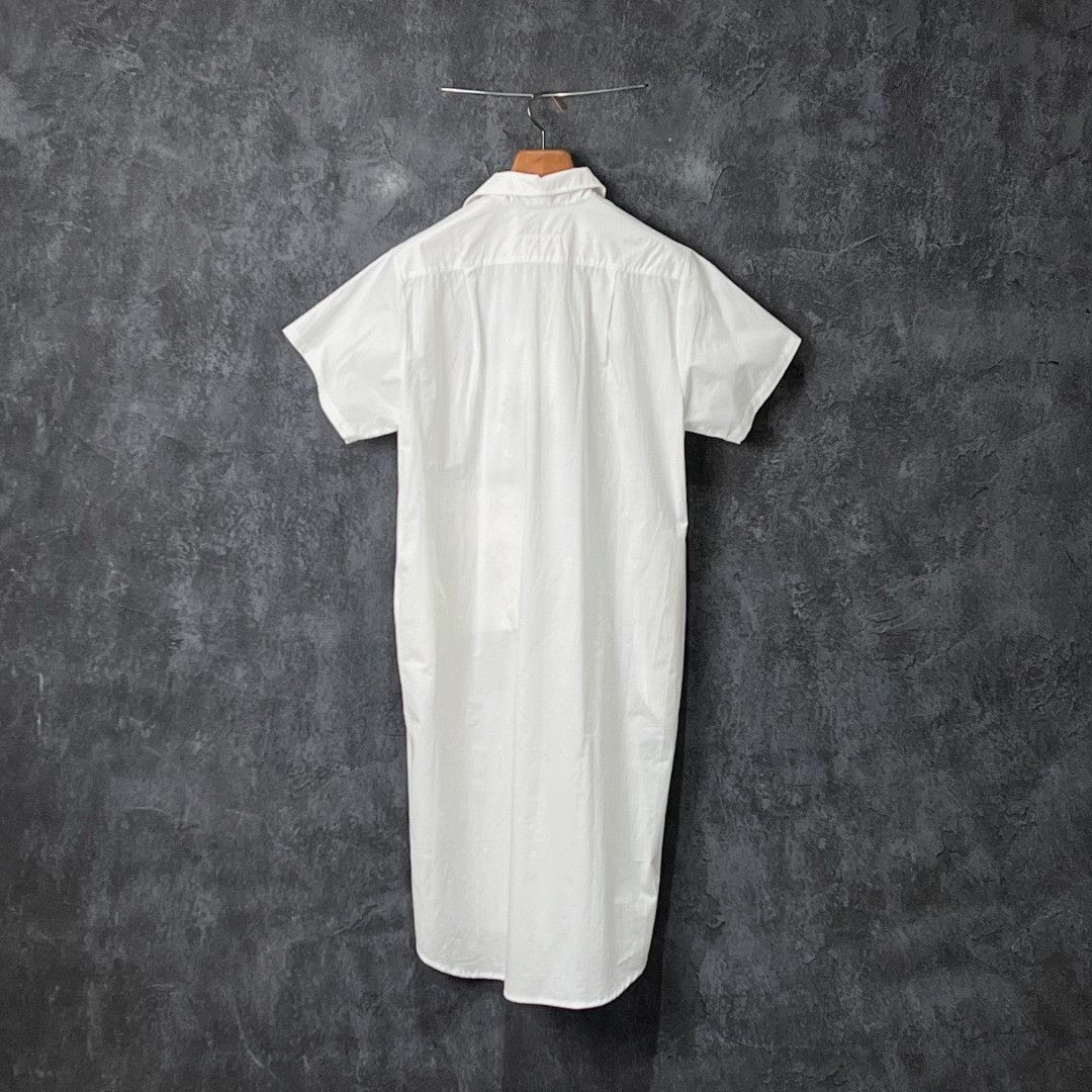 Maison Margiela Maison Margiela Cotton White Dress M Women Size M / US 6-8 / IT 42-44 - 2 Thumbnail