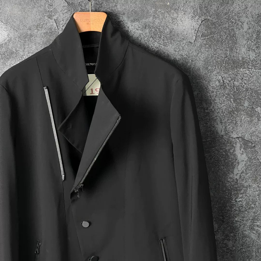 Armani Armani Wool Black Light Jacket m Men Size US M / EU 48-50 / 2 - 3 Thumbnail