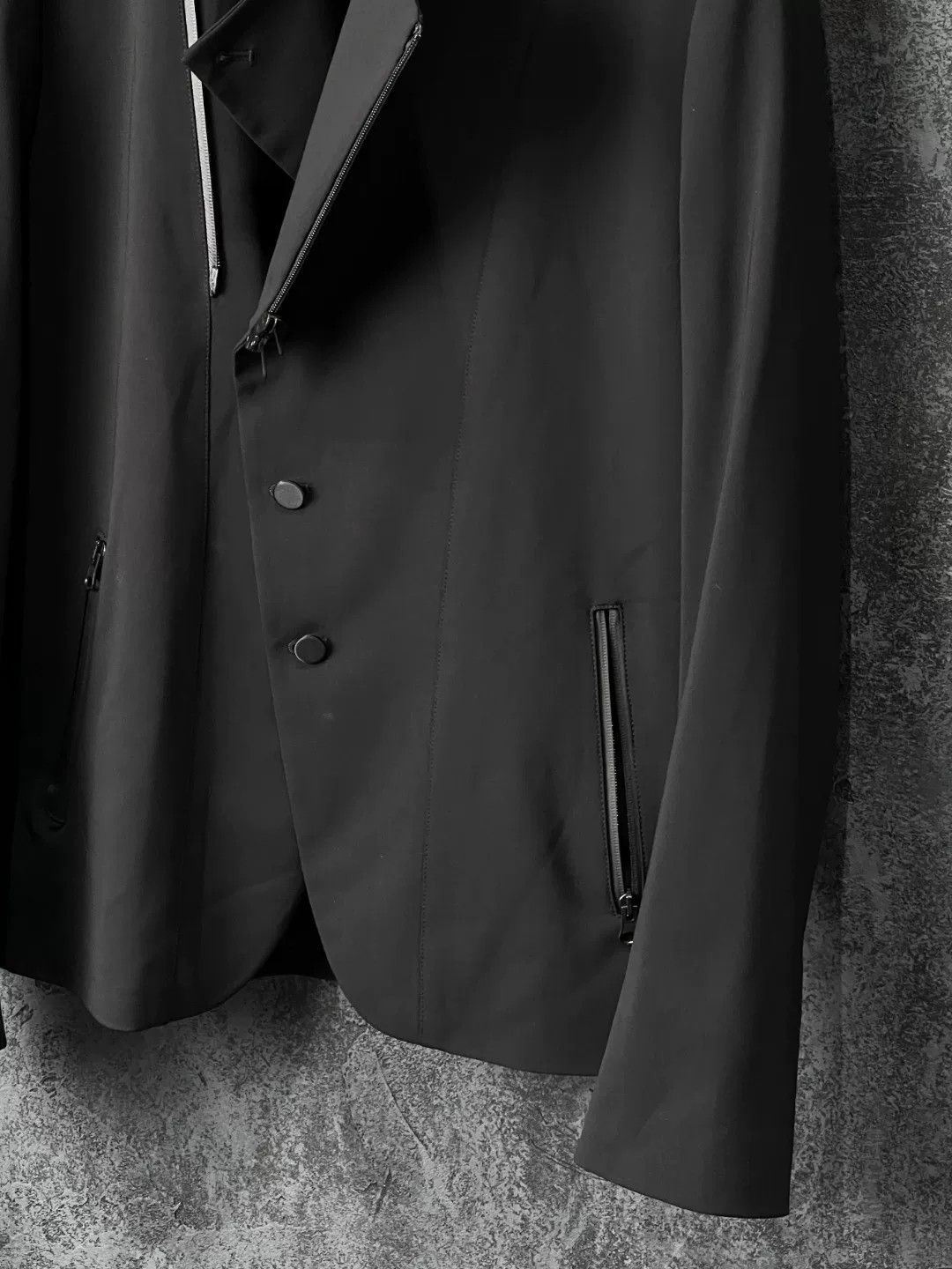 Armani Armani Wool Black Light Jacket m Men Size US M / EU 48-50 / 2 - 6 Thumbnail