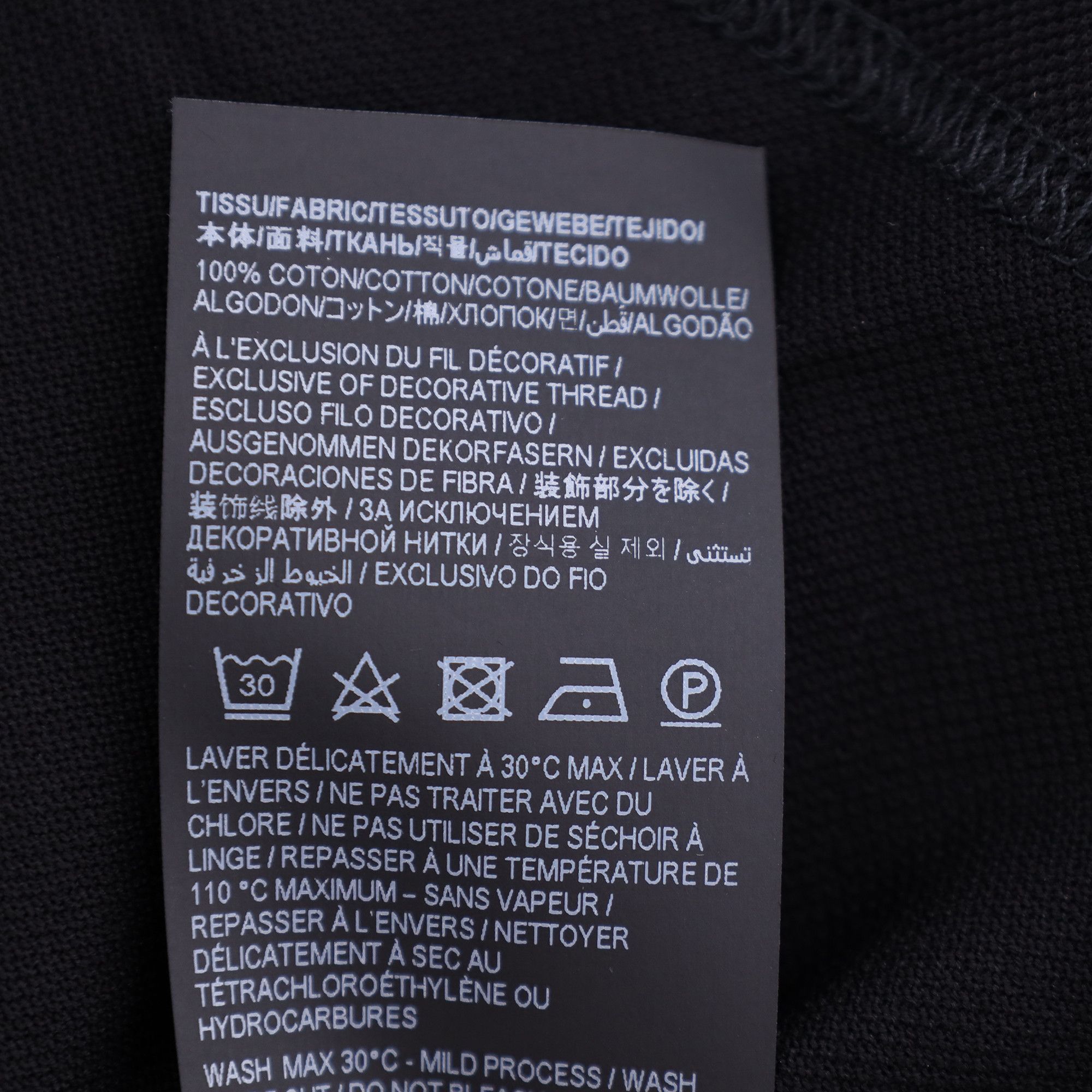 Saint Laurent Paris Saint Laurent Paris Cassandre Polo Shirt in Black Cotton Size US XS / EU 42 / 0 - 7 Thumbnail