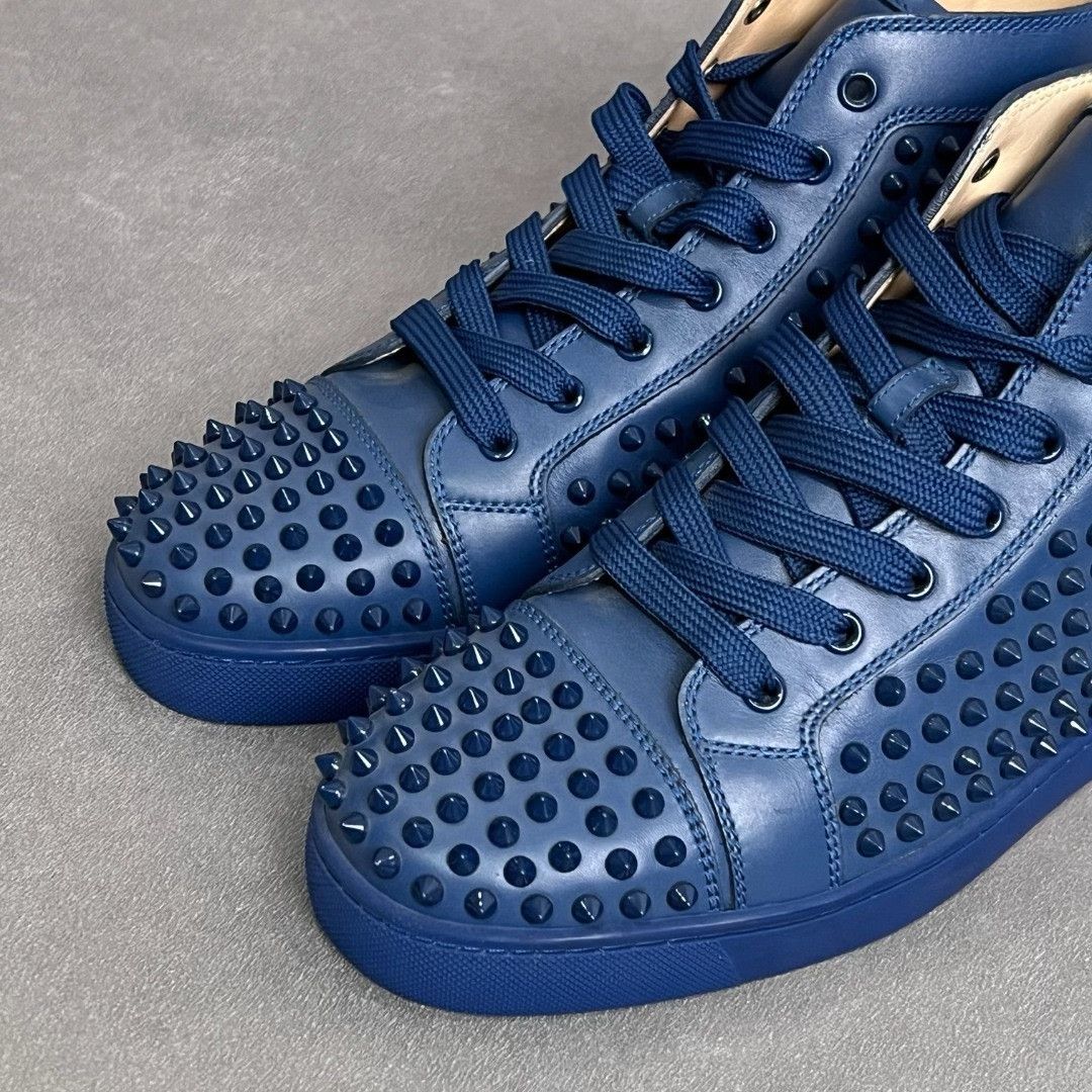 Christian Louboutin Christian Louboutin Leather Hitop Sneakers 8.5 Men Size US 8.5 / EU 41-42 - 3 Thumbnail
