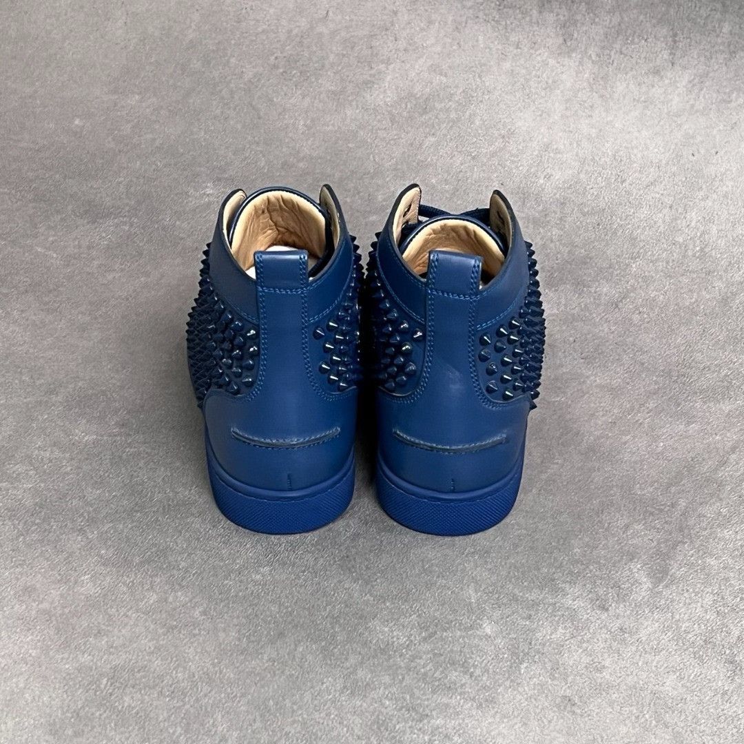 Christian Louboutin Christian Louboutin Leather Hitop Sneakers 8.5 Men Size US 8.5 / EU 41-42 - 8 Thumbnail