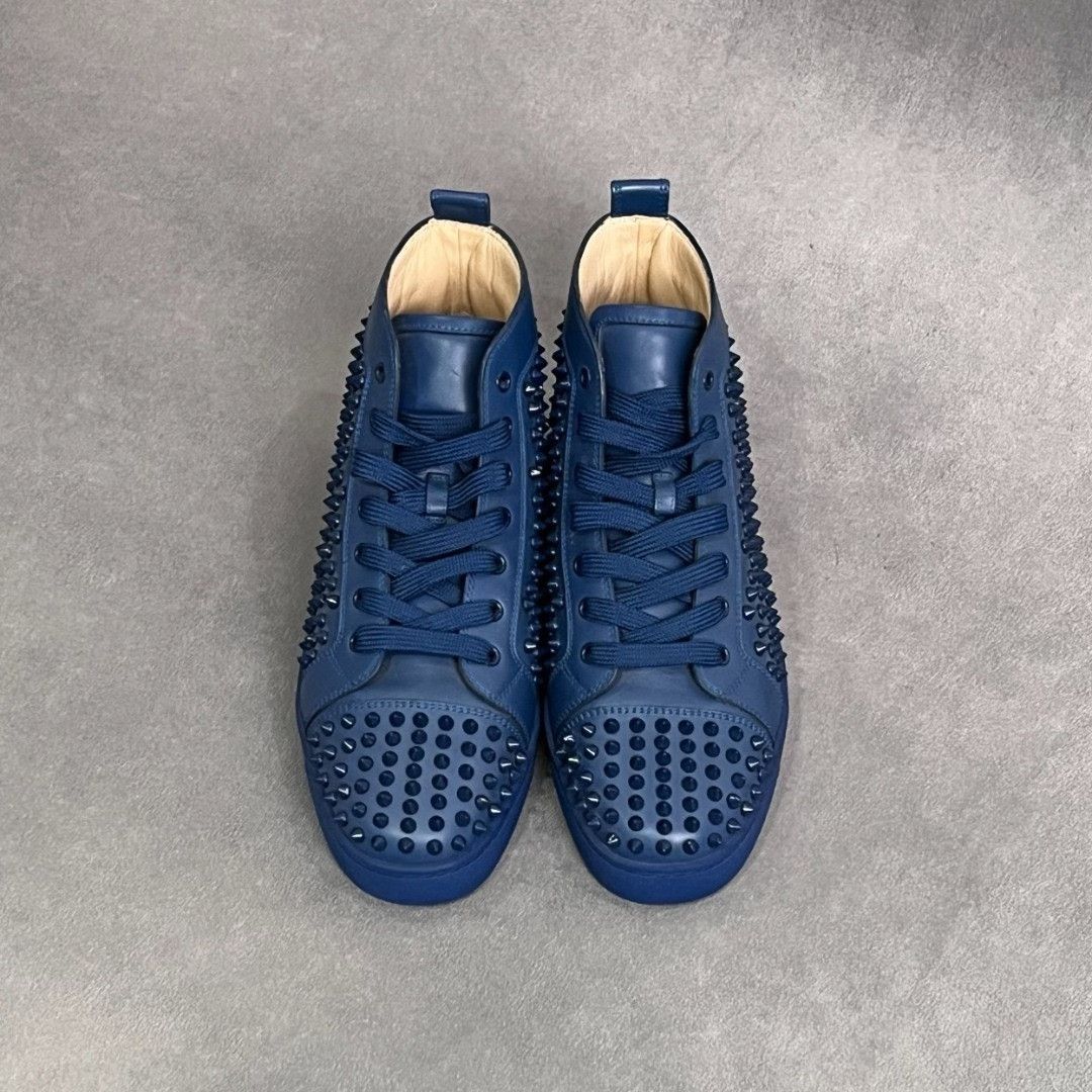 Christian Louboutin Christian Louboutin Leather Hitop Sneakers 8.5 Men Size US 8.5 / EU 41-42 - 7 Thumbnail