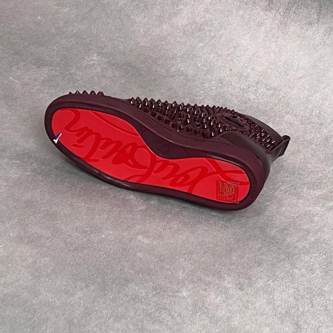 Christian Louboutin Christian Louboutin Purple Hitop Sneakers 6 Men Size US 6 / EU 39 - 6 Thumbnail