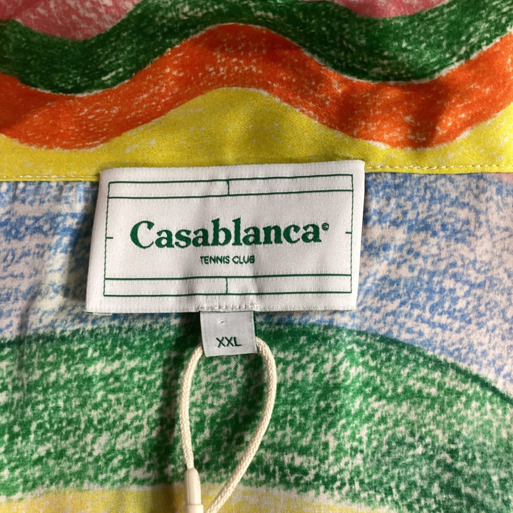 Casablanca Casablanca Rainbow Print Short Sleeve Shirt in Multicolor S Size US XXL / EU 58 / 5 - 5 Thumbnail