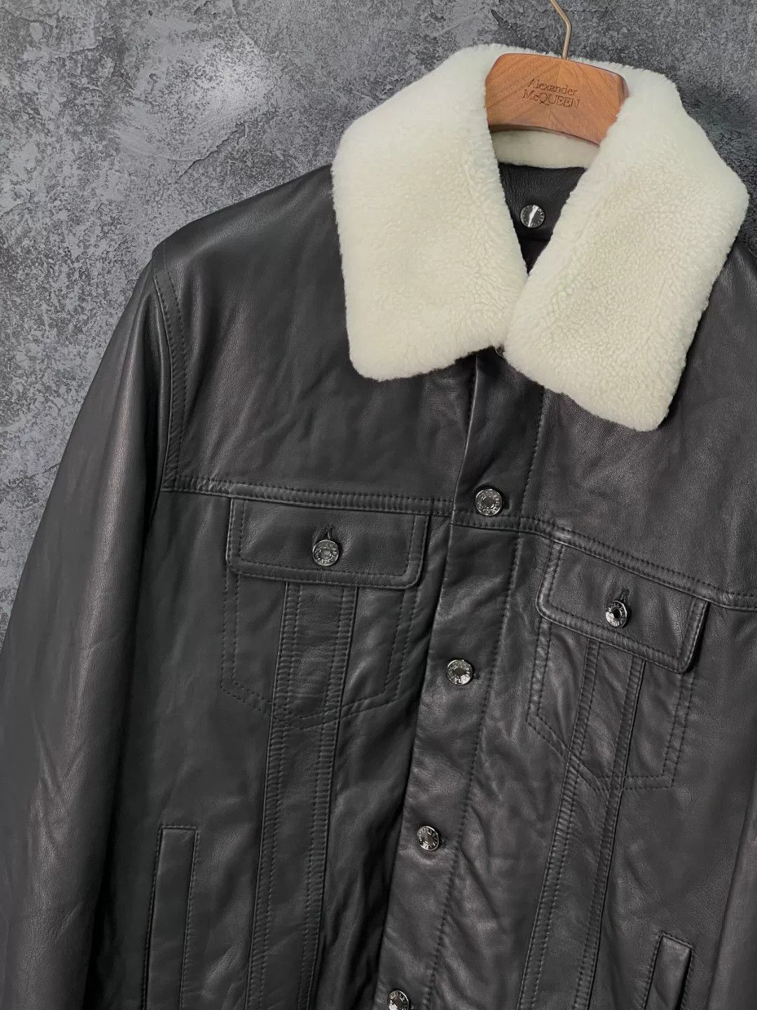 Dolce & Gabbana Dolce & Gabbana Leather Leather Jacket l Men Size US L / EU 52-54 / 3 - 4 Thumbnail