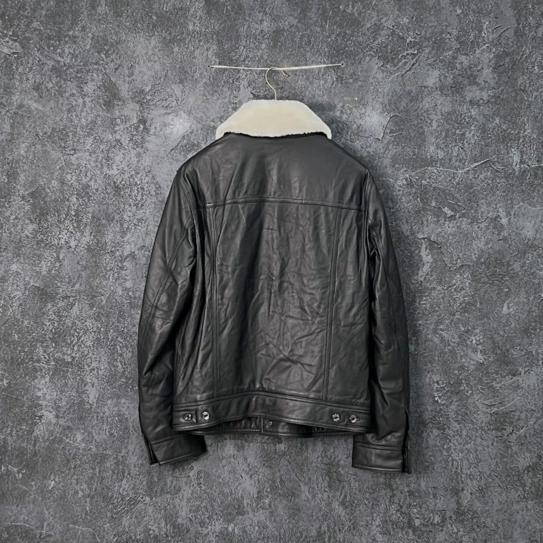 Dolce & Gabbana Dolce & Gabbana Leather Leather Jacket l Men Size US L / EU 52-54 / 3 - 2 Thumbnail