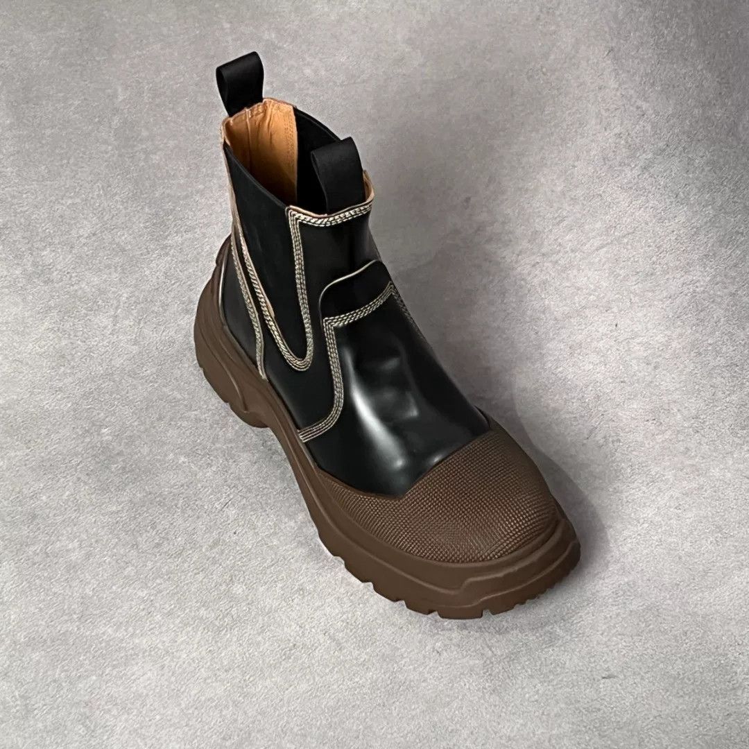 Maison Margiela Maison Margiela Leather Multi Boots 8 Men Size US 8 / EU 41 - 5 Thumbnail