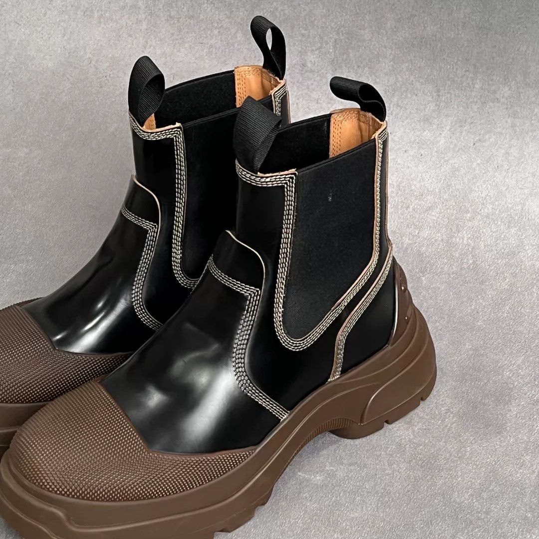 Maison Margiela Maison Margiela Leather Multi Boots 8 Men Size US 8 / EU 41 - 3 Thumbnail