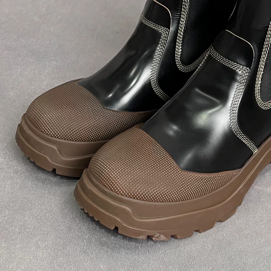 Maison Margiela Maison Margiela Leather Multi Boots 8 Men Size US 8 / EU 41 - 2 Thumbnail
