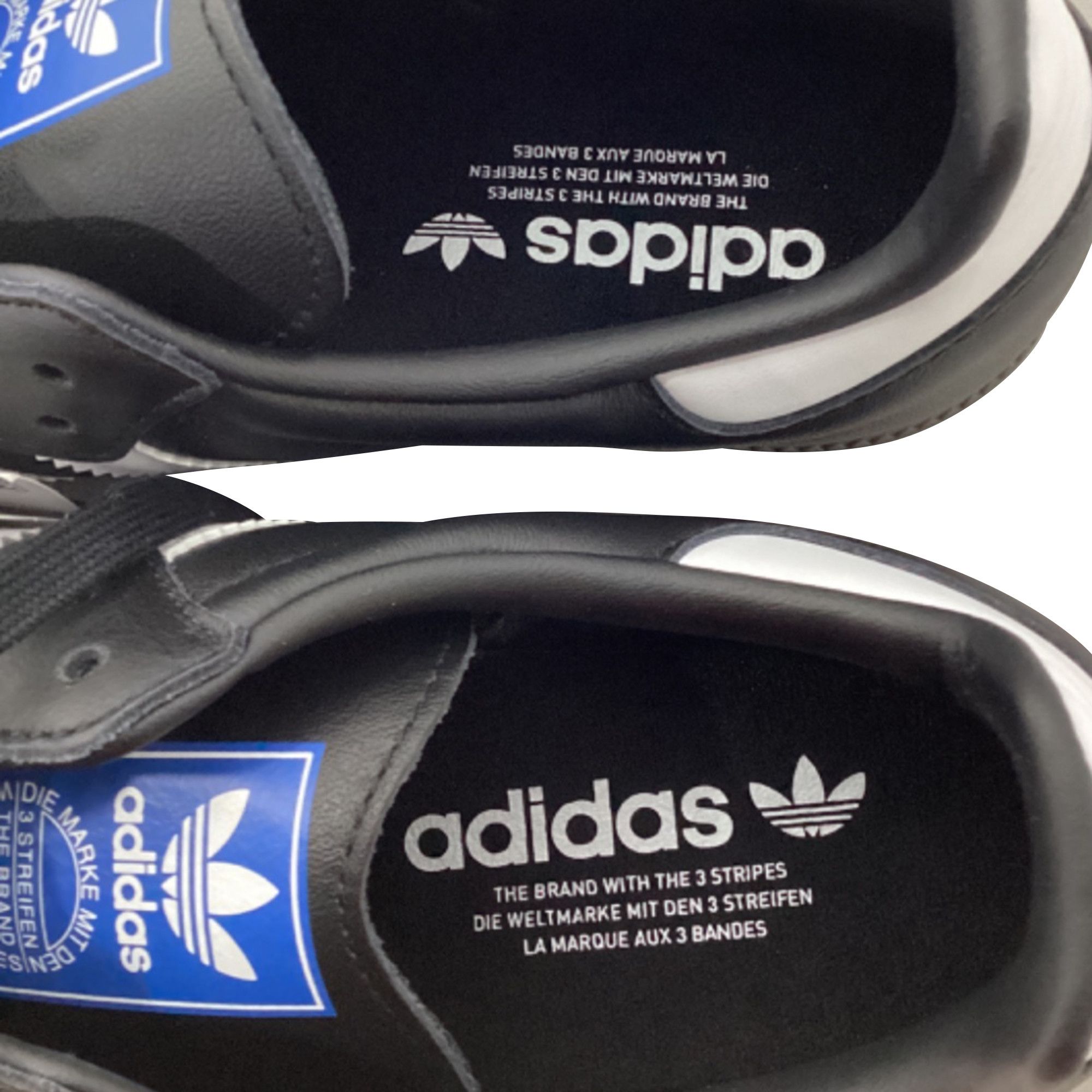Adidas Adidas Samba OG Sneakers in Black Leather Size US 8 / EU 41 - 4 Thumbnail