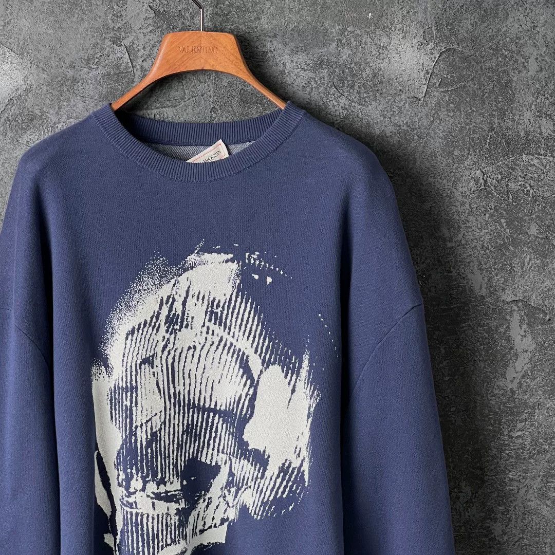 Alexander McQueen Alexander McQueen Blue Sweater m Men Size US M / EU 48-50 / 2 - 3 Thumbnail