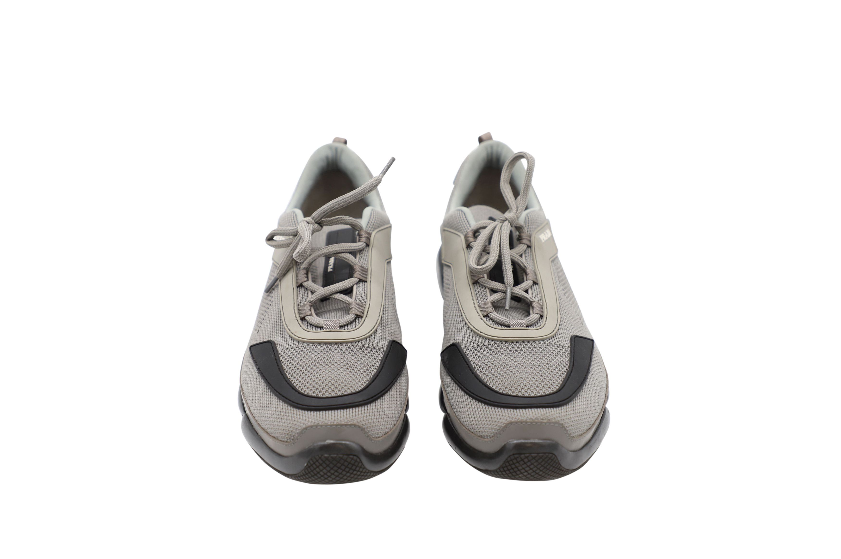 Prada Prada Cloud Bust Sneakers In Grey Synthetic Size US 7.5 / EU 40-41 - 7 Thumbnail