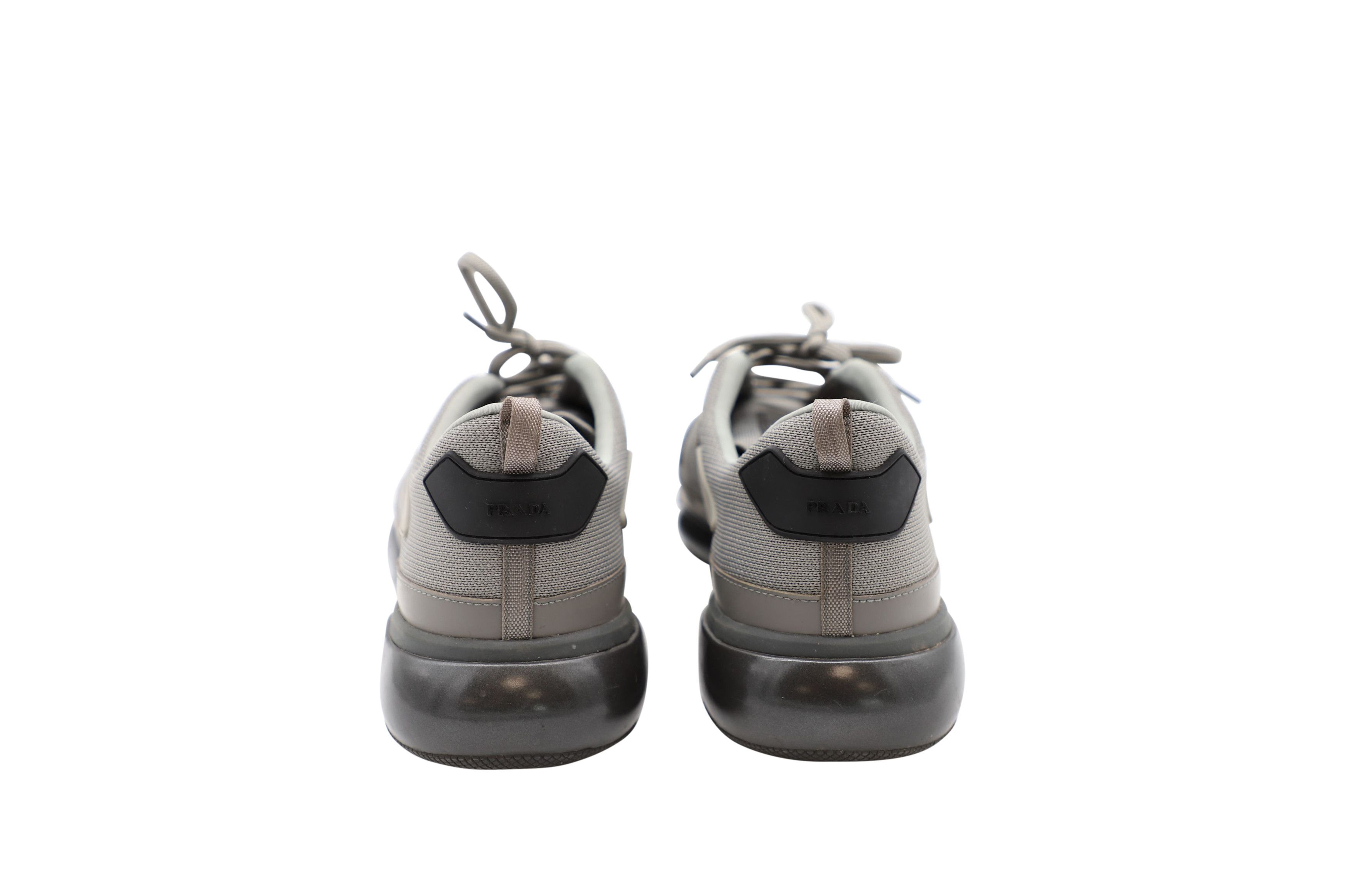 Prada Prada Cloud Bust Sneakers In Grey Synthetic Size US 7.5 / EU 40-41 - 5 Thumbnail