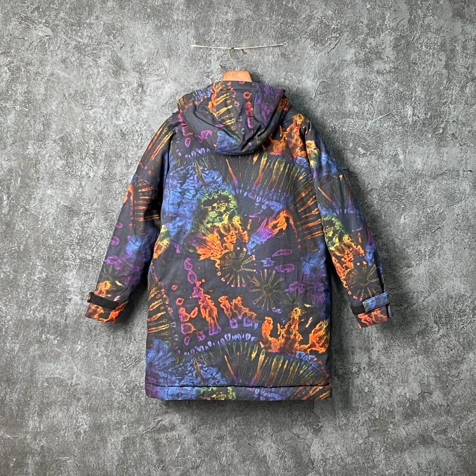 Dsquared2 Dsquared2 Tie-Dye Printed Multi Heavy Coat m Men Size US M / EU 48-50 / 2 - 2 Thumbnail
