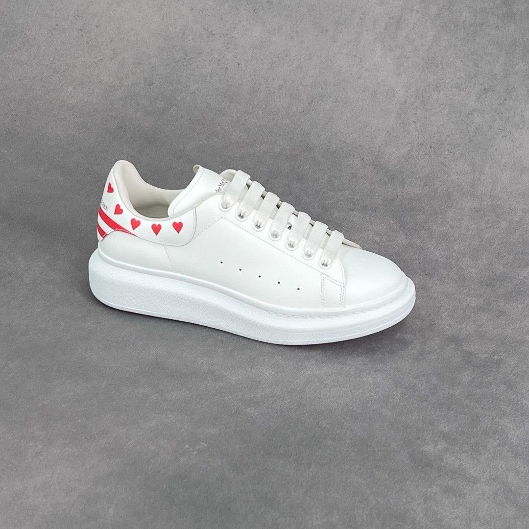 Alexander McQueen Alexander McQueen Leather Printed Lowtop Sneakers 6 Men Size US 6 / EU 39 - 4 Thumbnail