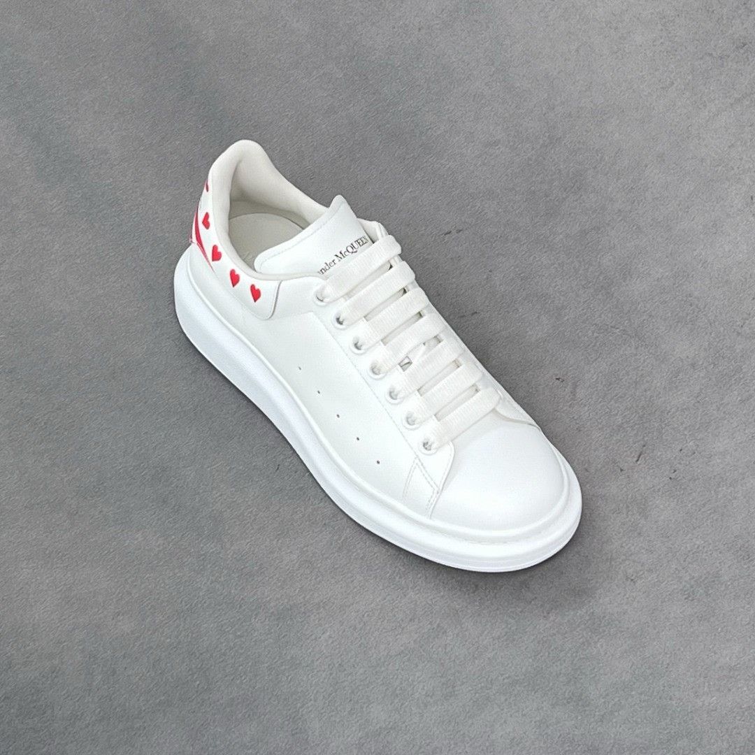 Alexander McQueen Alexander McQueen Leather Printed Lowtop Sneakers 6 Men Size US 6 / EU 39 - 5 Thumbnail