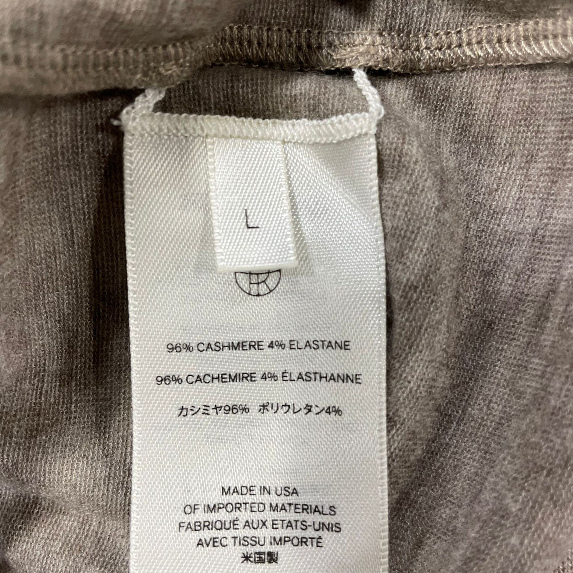 Theory The Row Turtleneck Sweater in Brown Cashmere Size US M / EU 48-50 / 2 - 6 Thumbnail