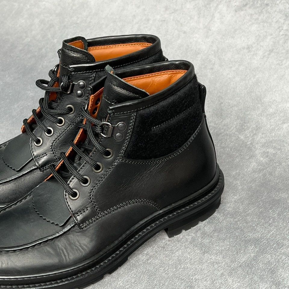 Ermenegildo Zegna Ermenegildo Zegna Patchwork Boots 9 Men Size US 9 / EU 42 - 2 Thumbnail