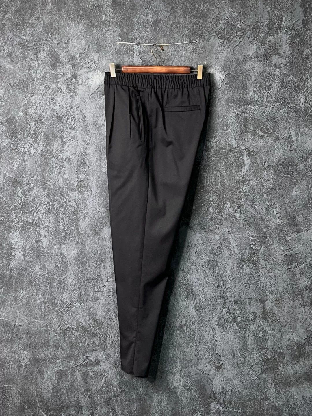 Ermenegildo Zegna Ermenegildo Zegna Casual Black Casual Pants 32 Men Size US 32 / EU 48 - 6 Thumbnail