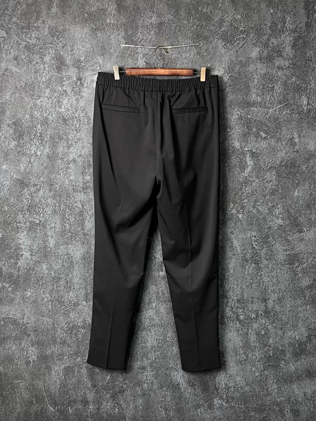 Ermenegildo Zegna Ermenegildo Zegna Casual Black Casual Pants 32 Men Size US 32 / EU 48 - 2 Thumbnail