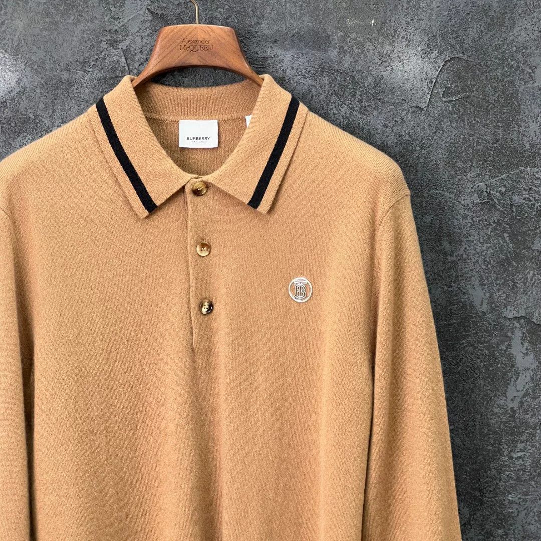 Burberry Burberry Knit Brown Sweater l Men Size US L / EU 52-54 / 3 - 3 Thumbnail