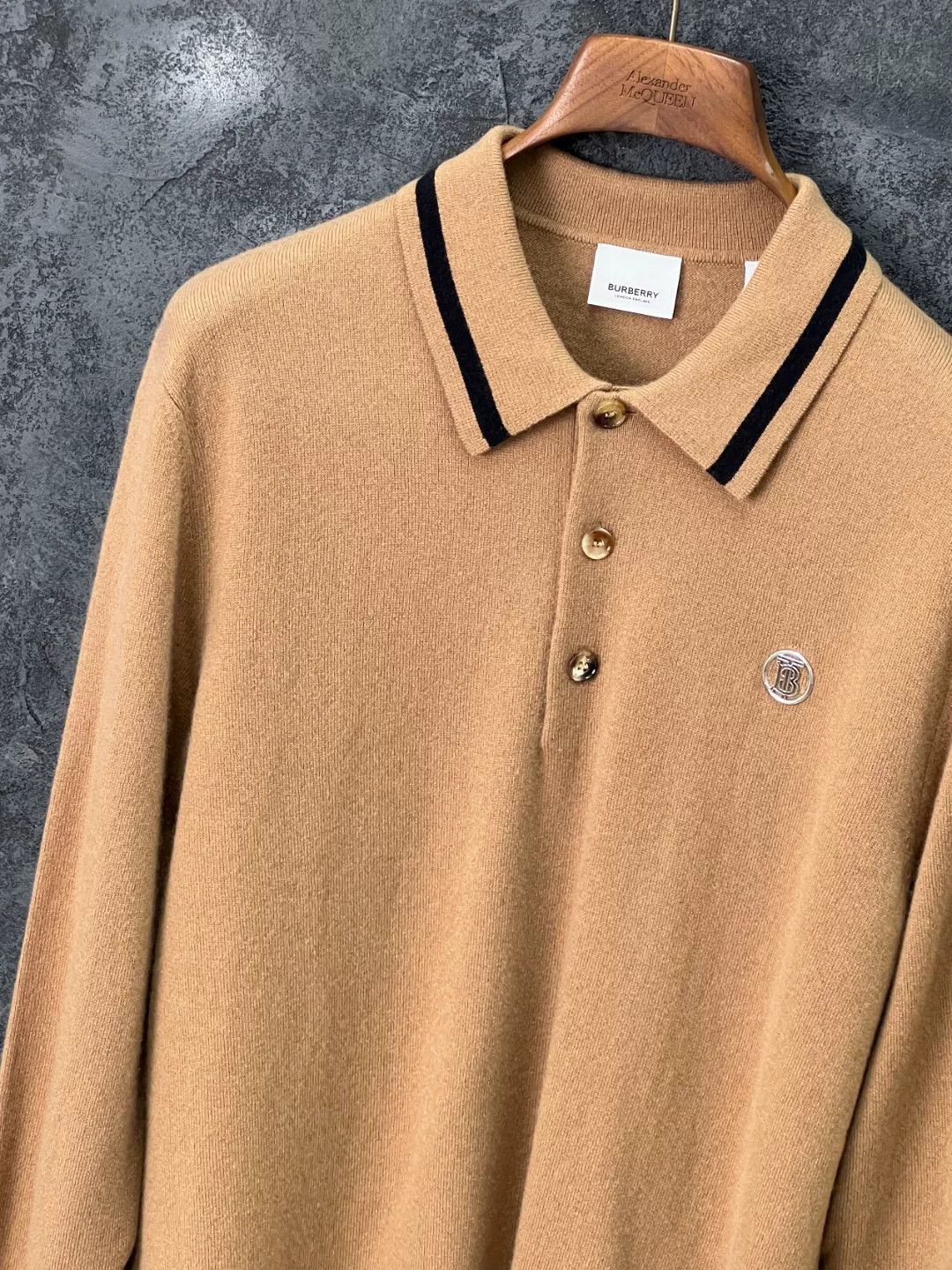 Burberry Burberry Knit Brown Sweater l Men Size US L / EU 52-54 / 3 - 4 Thumbnail