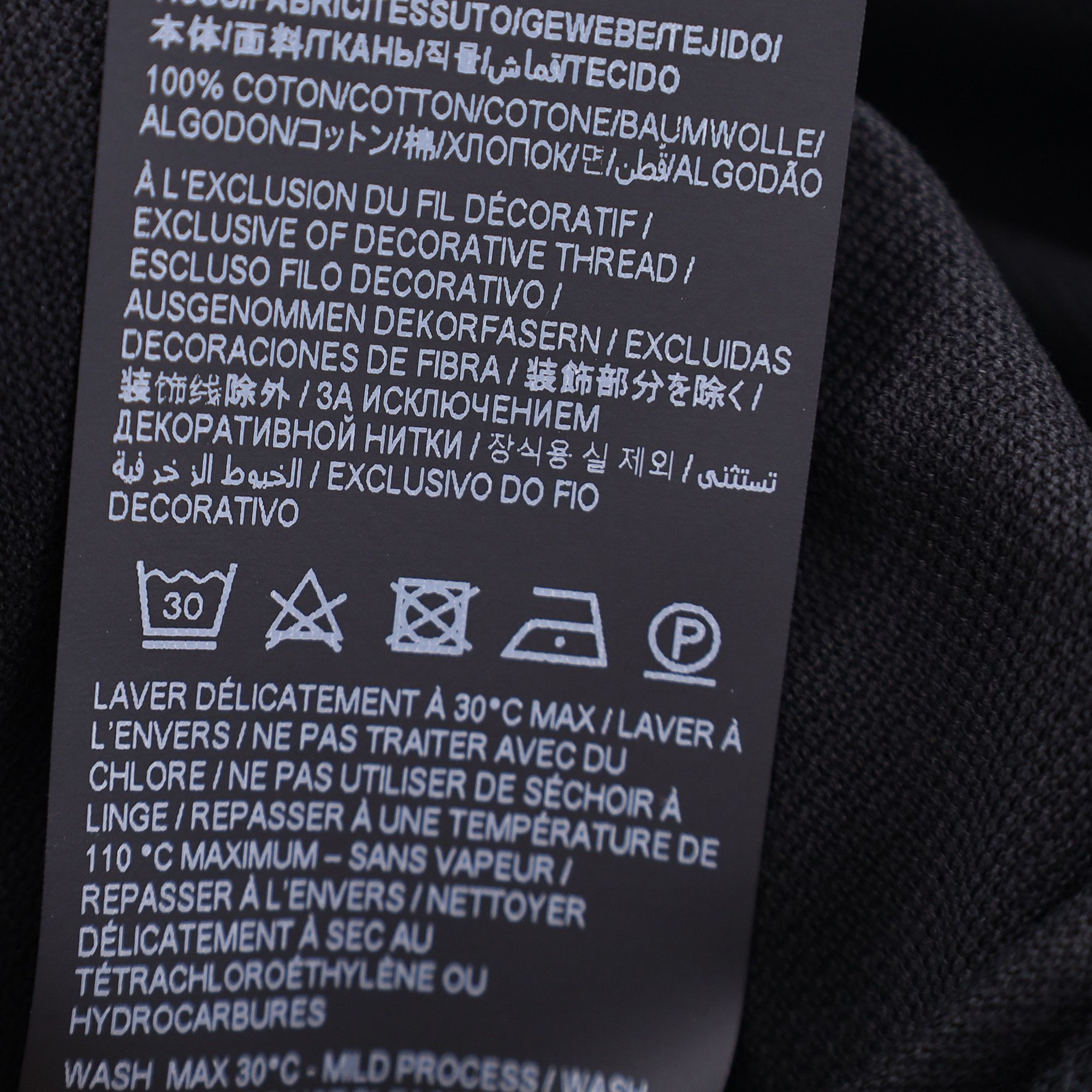 Saint Laurent Paris Saint Laurent Paris Cassandre Polo Shirt in Black Cotton Size US XS / EU 42 / 0 - 7 Thumbnail