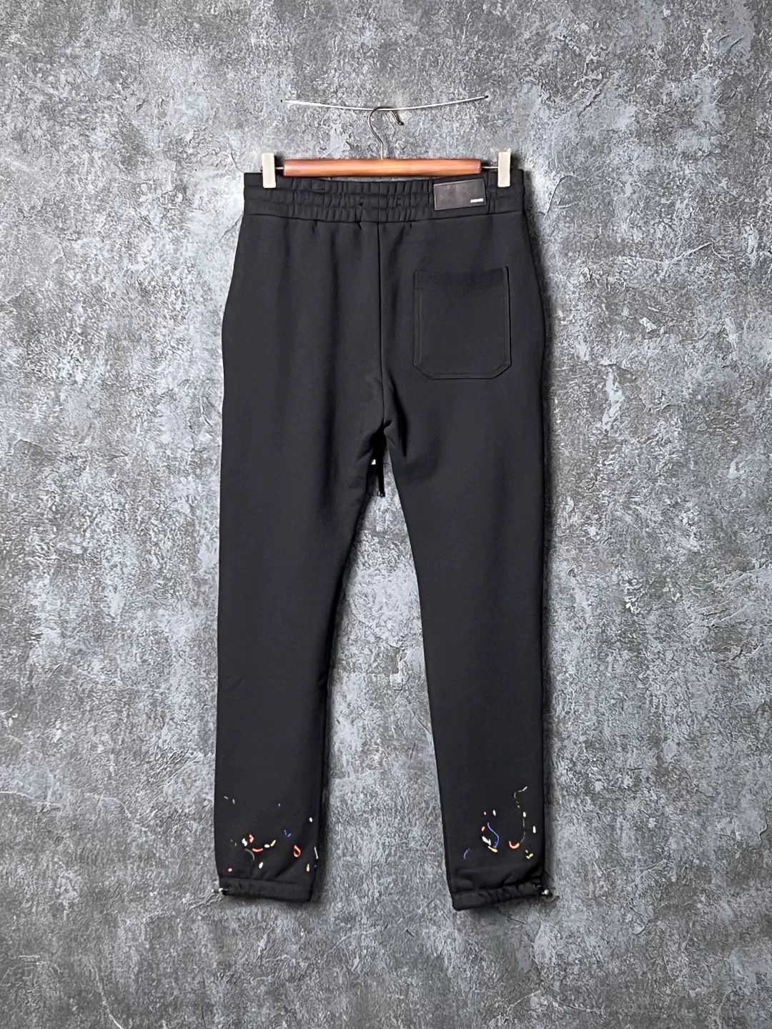 Amiri Amiri Casual Cotton Black Casual Pants 28 Men Size US 28 / EU 44 - 2 Thumbnail