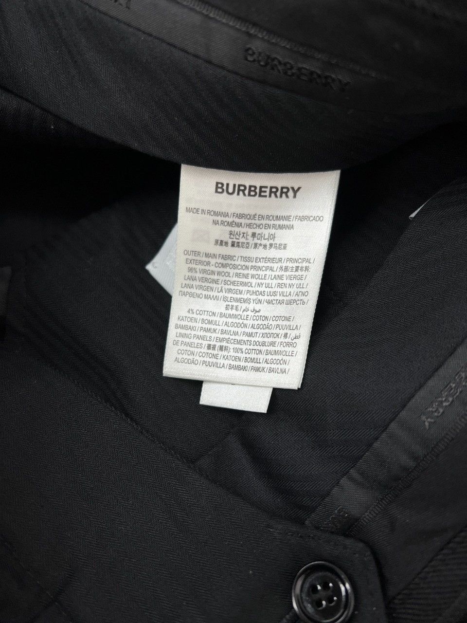 Burberry Burberry Casual Wool Multi Formal Trousers 40r Men Size 40R - 8 Thumbnail