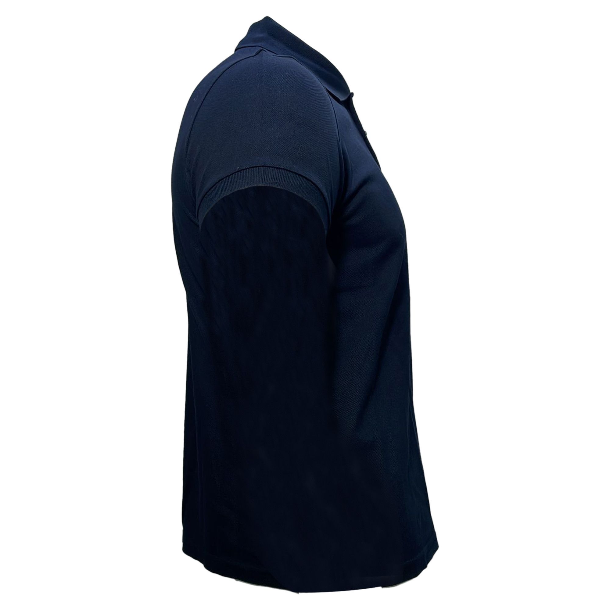 Saint Laurent Paris Saint Laurent Cassandre Embroidered-Logo Polo Shirt in Navy Size US XS / EU 42 / 0 - 3 Thumbnail