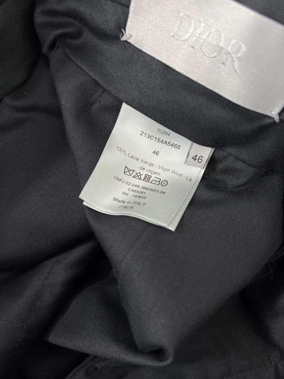 Dior Dior Casual Wool Blue Casual Pants 32 Men Size US 32 / EU 48 - 8 Thumbnail