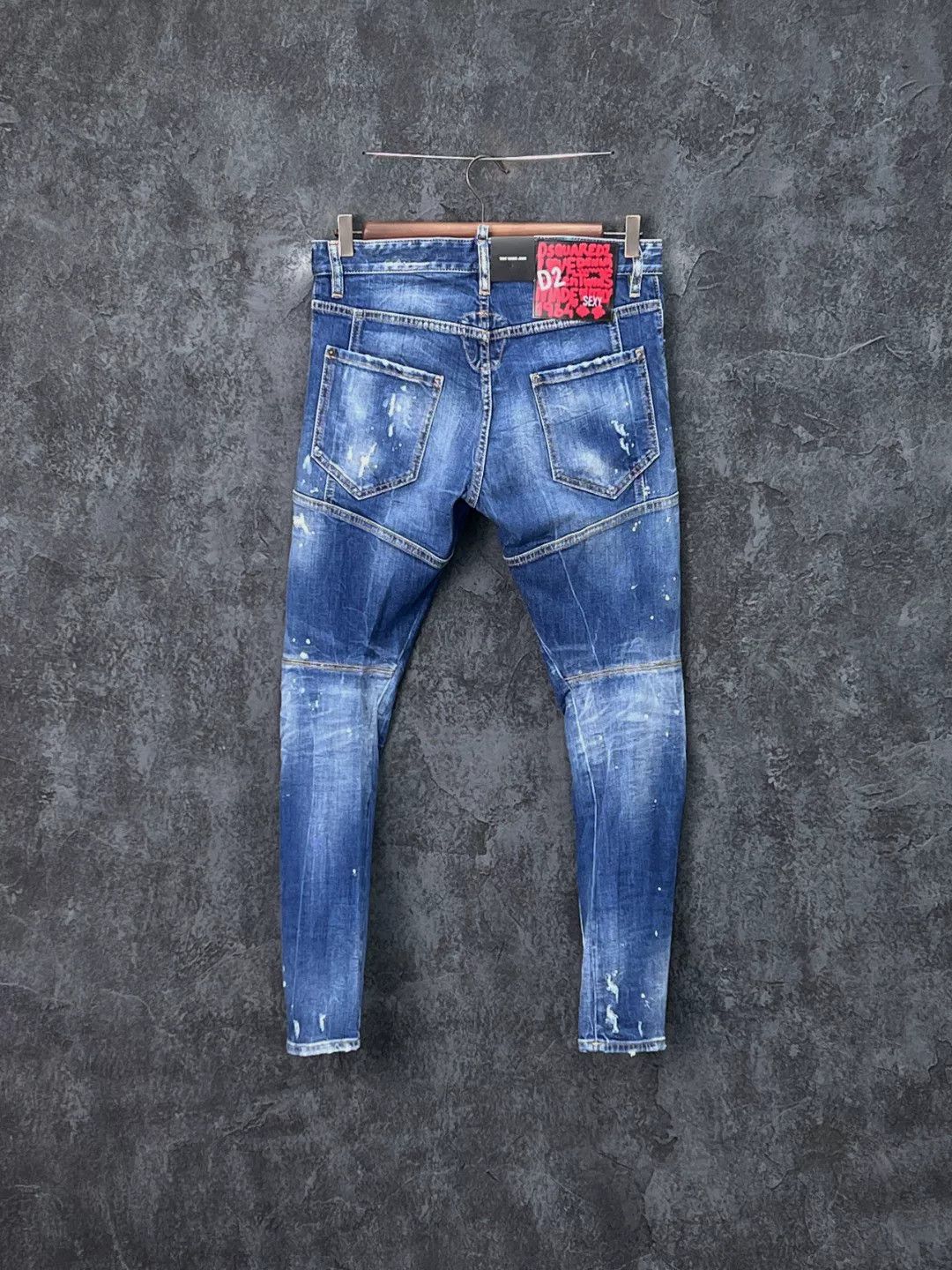 Dsquared2 Dsquared2 Denim Cotton Red Denim Jeans 32 Men Size US 32 / EU 48 - 2 Thumbnail