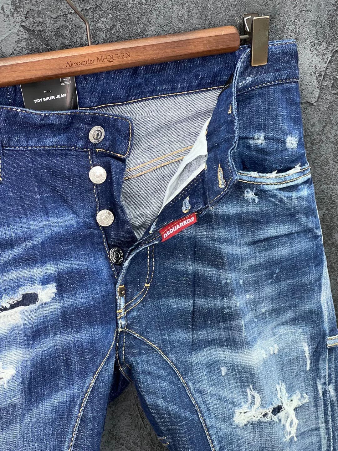 Dsquared2 Dsquared2 Denim Cotton Red Denim Jeans 34 Men Size US 34 / EU 50 - 5 Thumbnail