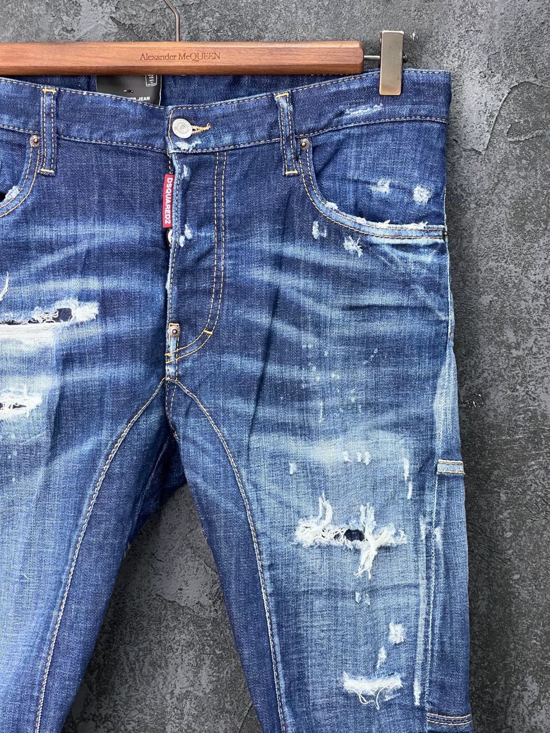 Dsquared2 Dsquared2 Denim Cotton Red Denim Jeans 34 Men Size US 34 / EU 50 - 3 Thumbnail